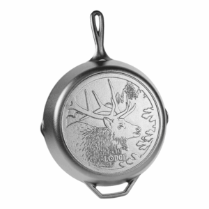 Wildlife Series® 12 Inch Cast Iron Elk Skillet